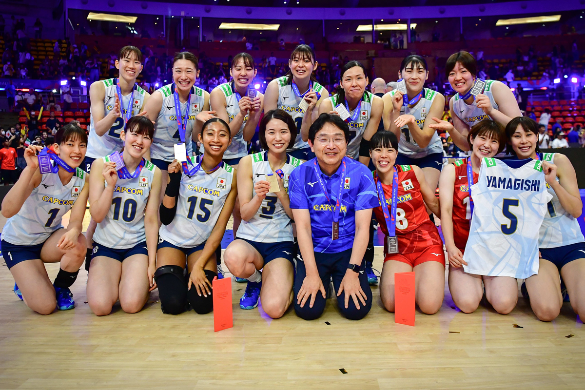 バレーボール女子日本代表はネーションズリーグ銀メダル！世界ランク1位のイタリアに力及ばずも過去最高の成績に | バレーボールキング