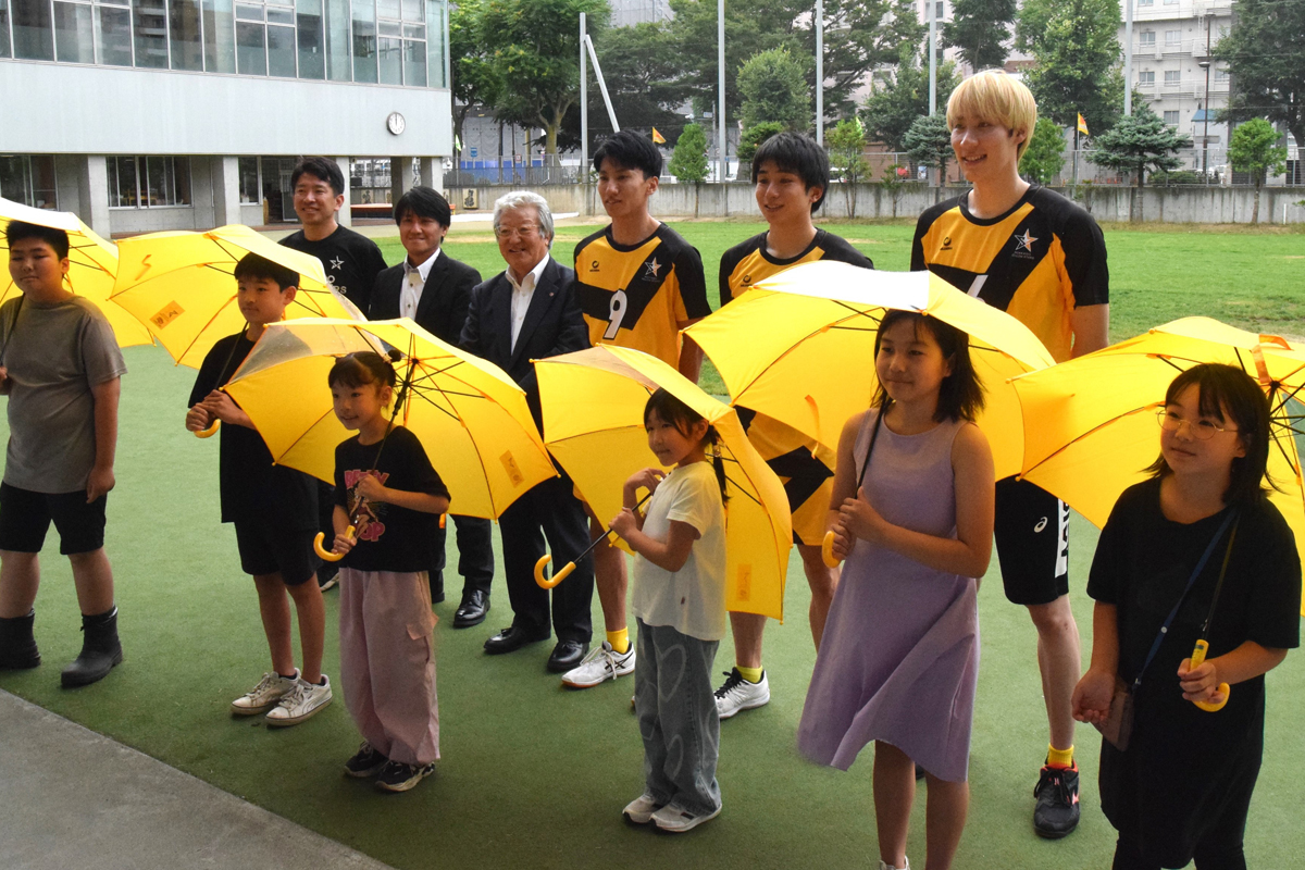 北海道イエロースターズが「ハッピーイエロー・アンブレラ」を開始