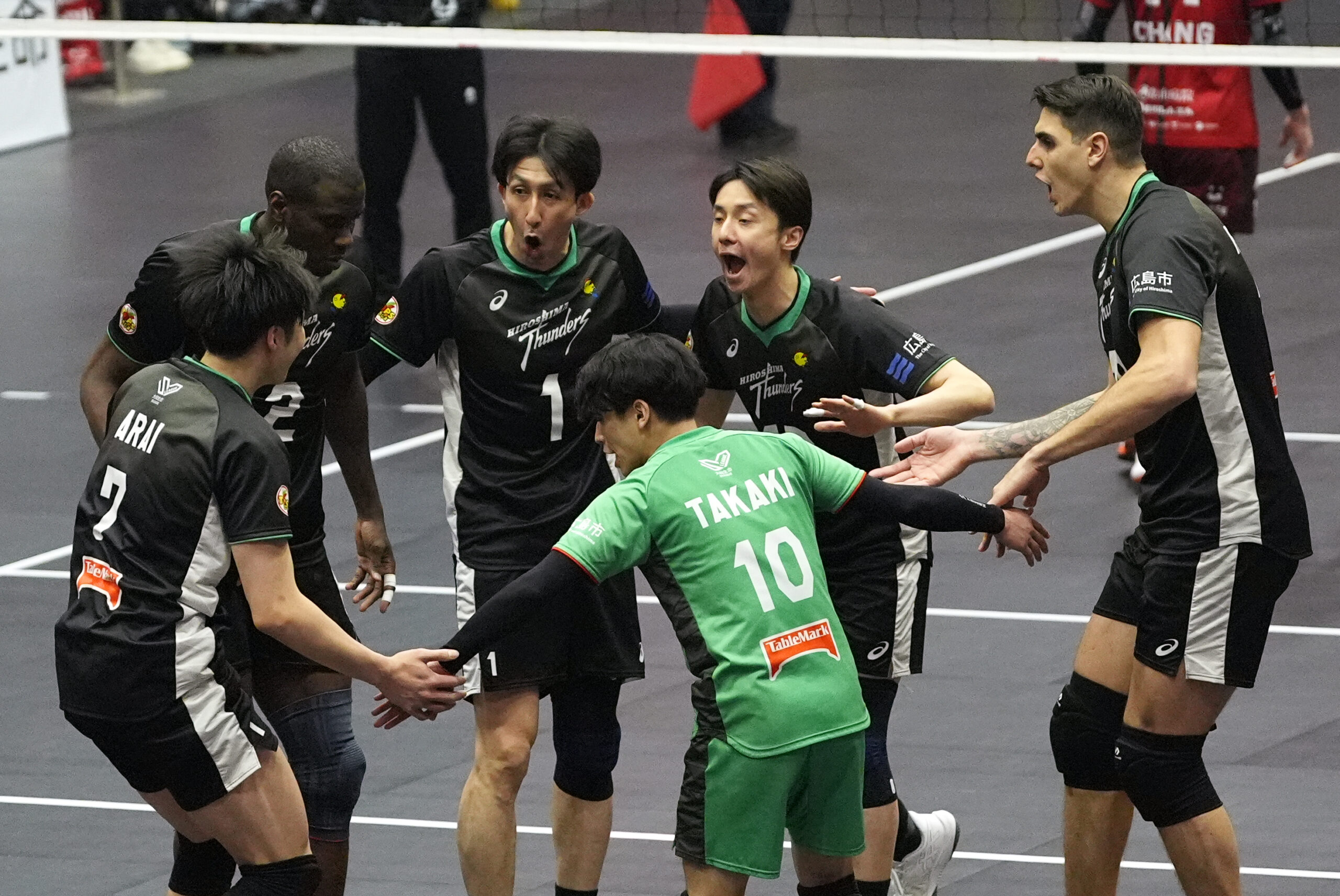 4/5の東京GBホームゲーム最終節に「ハイキュー!!」日向翔陽役を務めた