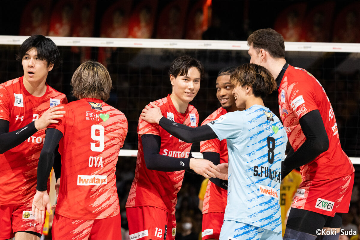 サントリーサンバーズ大阪が今シーズンよりプライマリーロゴを変更