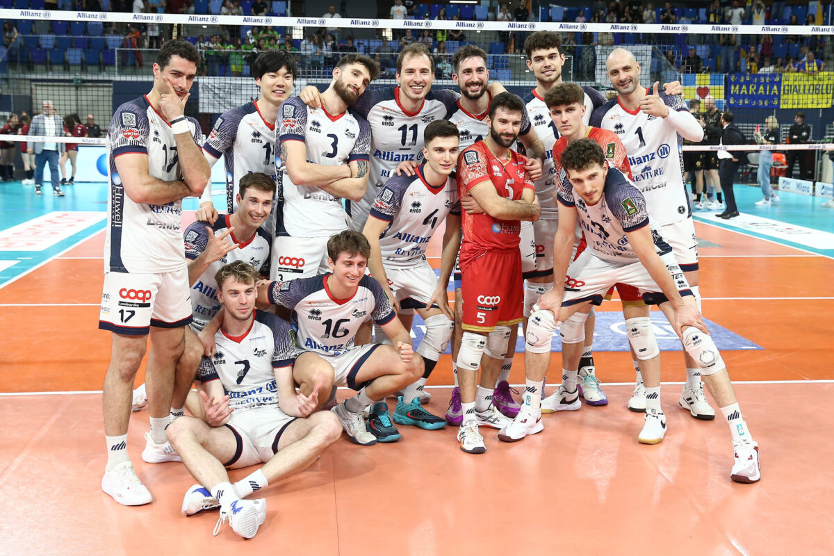 フルセット勝利のミラノが5～10位決定戦の決勝に進出！ 大塚達宣は先発