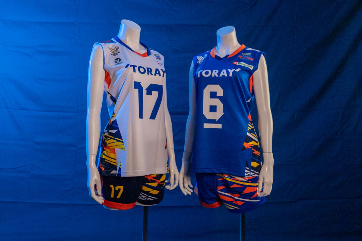 東レアローズ滋賀が今季の新ユニフォームを公開