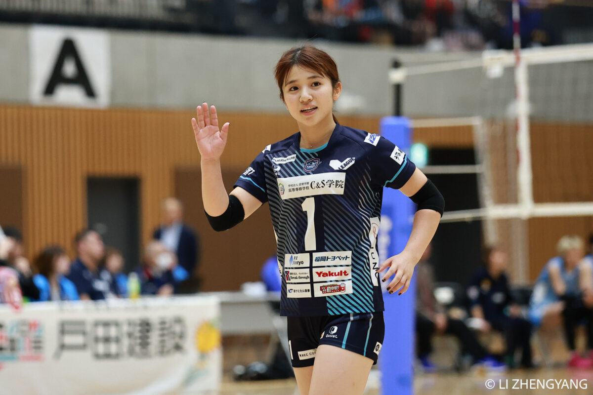 ブレス浜松のMB中原彩音が1年で現役引退「自分自身と向き合い、今の